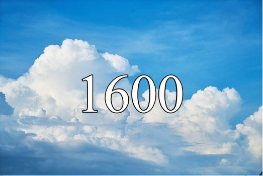 Inglinumber 1600